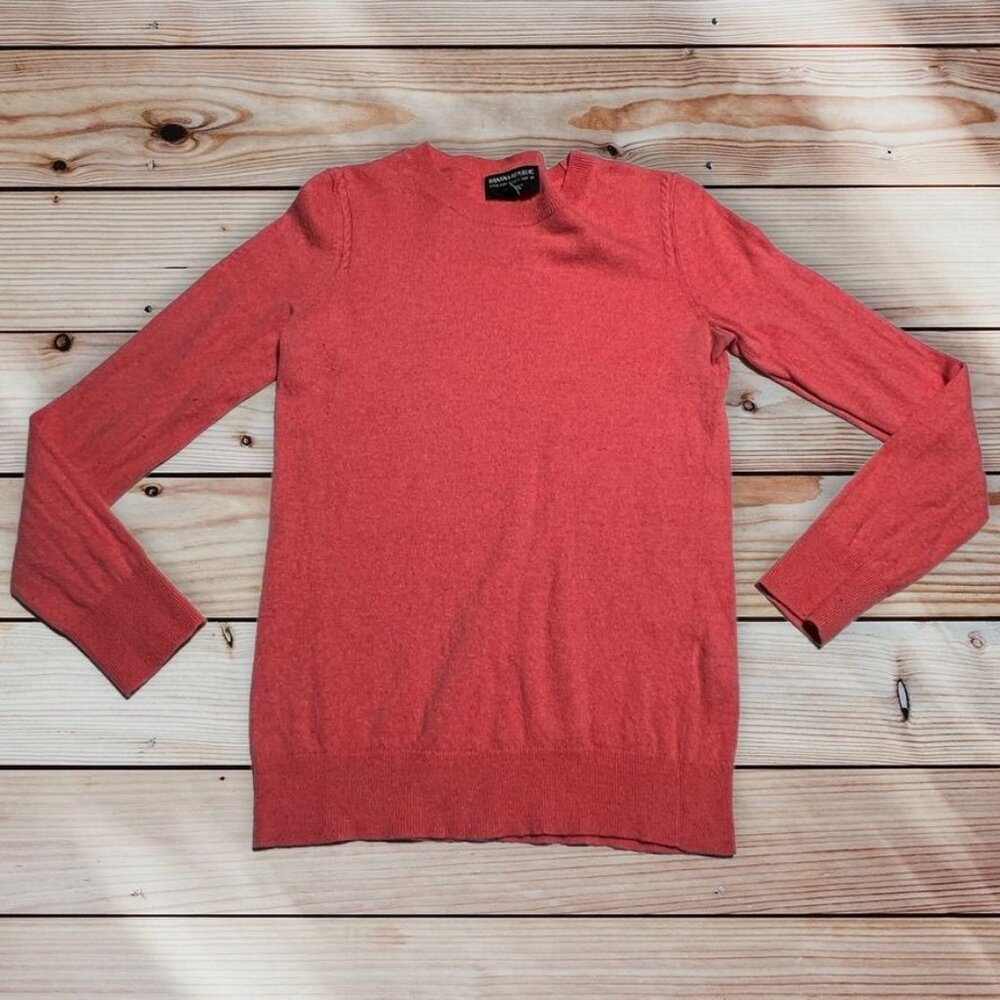 Banana Republic Peach Filpucci Knit Sweater Size Medium